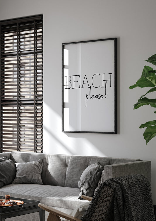 Beach Please Print 2