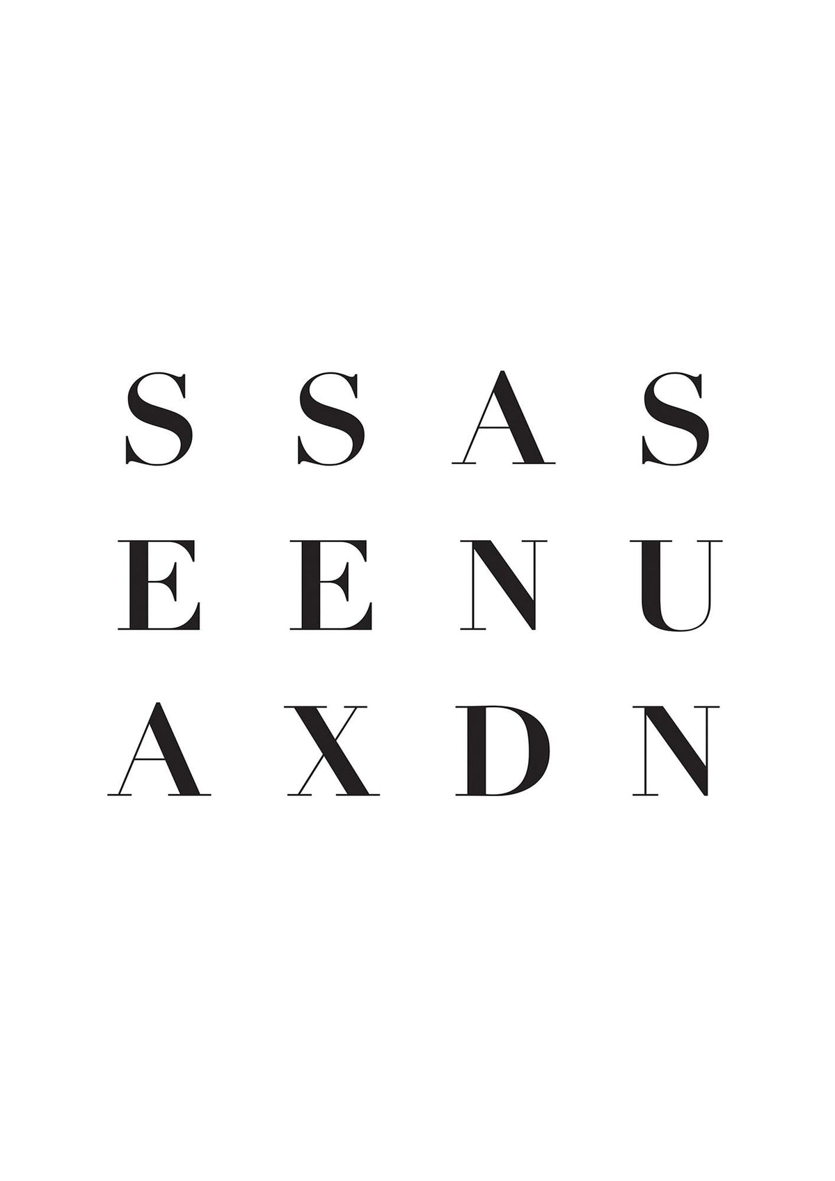 Sea Sex Sun" Wall Art - detail