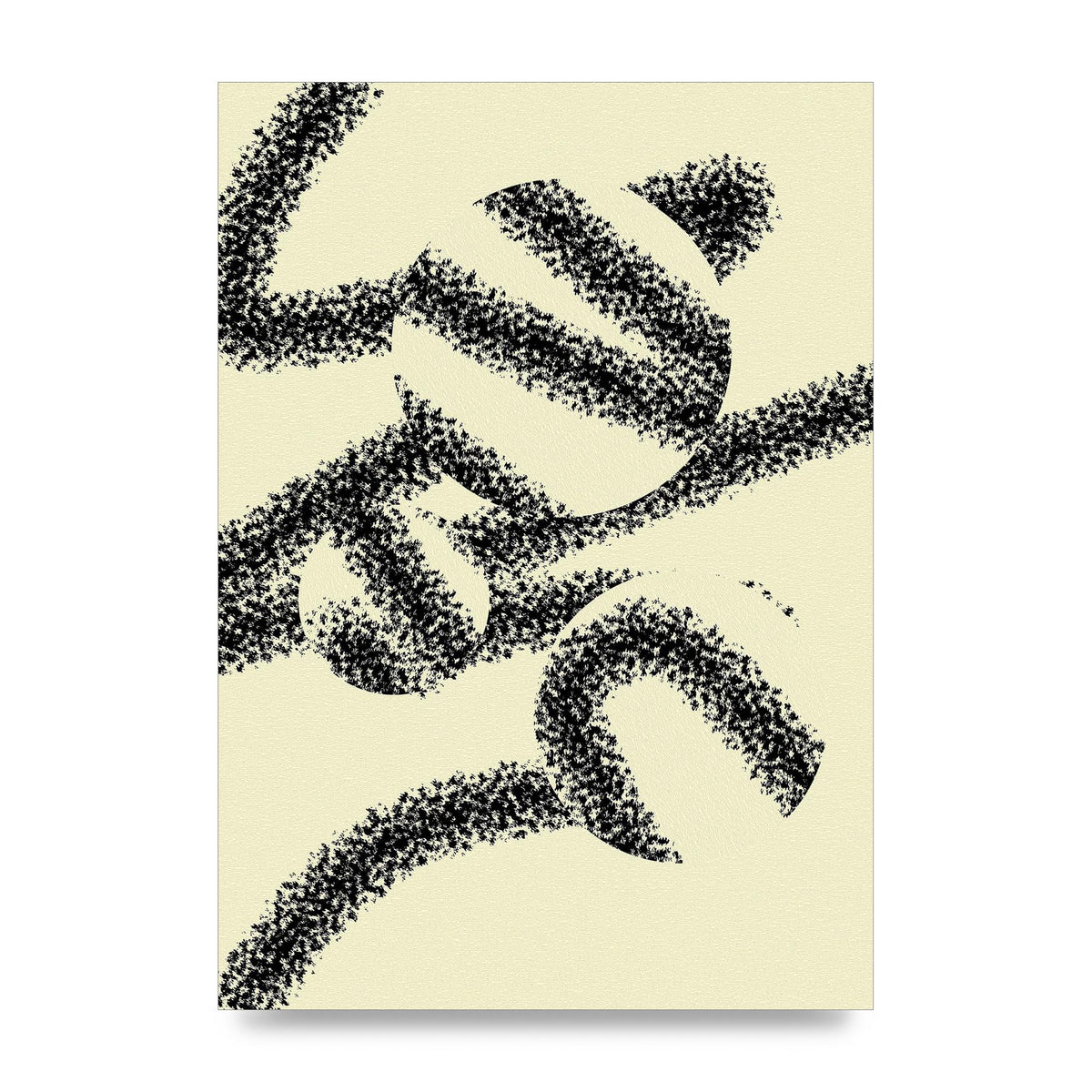 Abstract Line Spray Art For The Home - unframed print