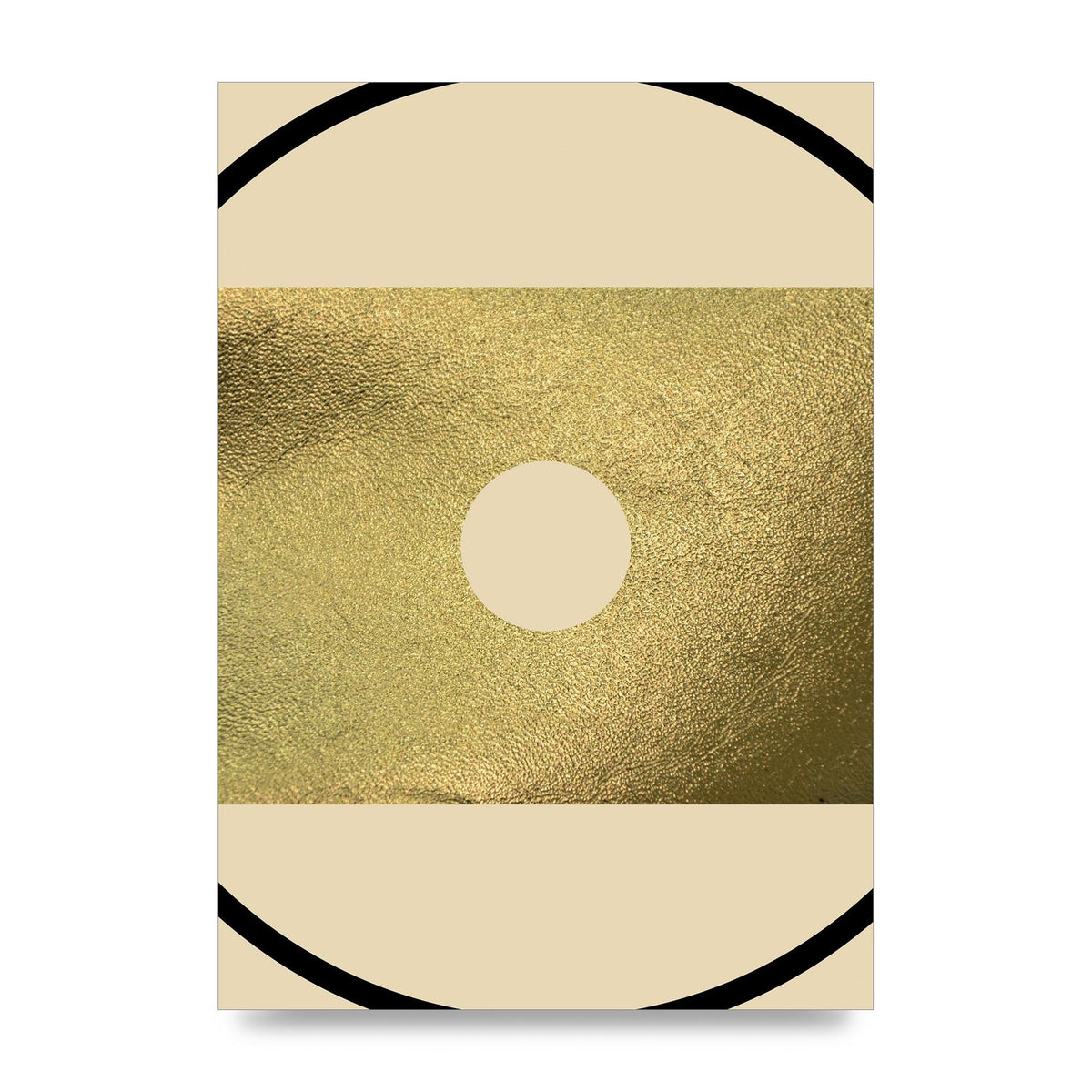 Abstract Cold Black Wall Art - unframed print