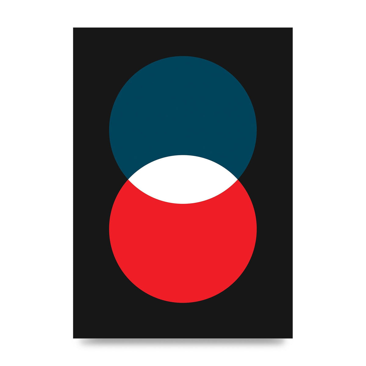 Bold Geometric Two Wall Art - unframed print