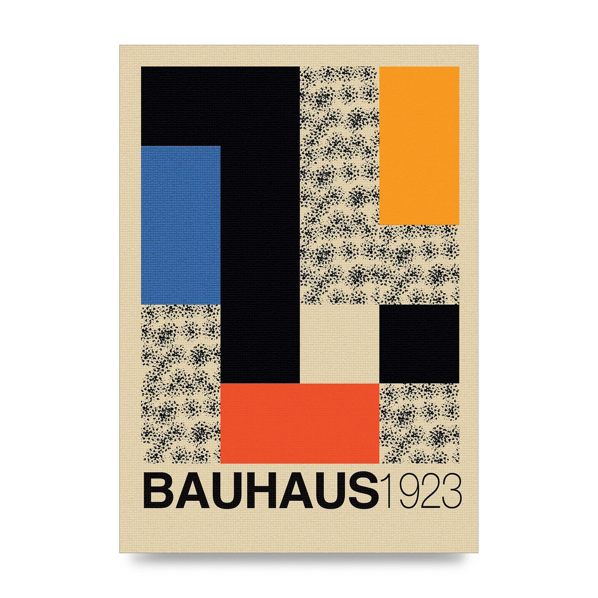 Bauhaus Six Printed Poster - unframed print