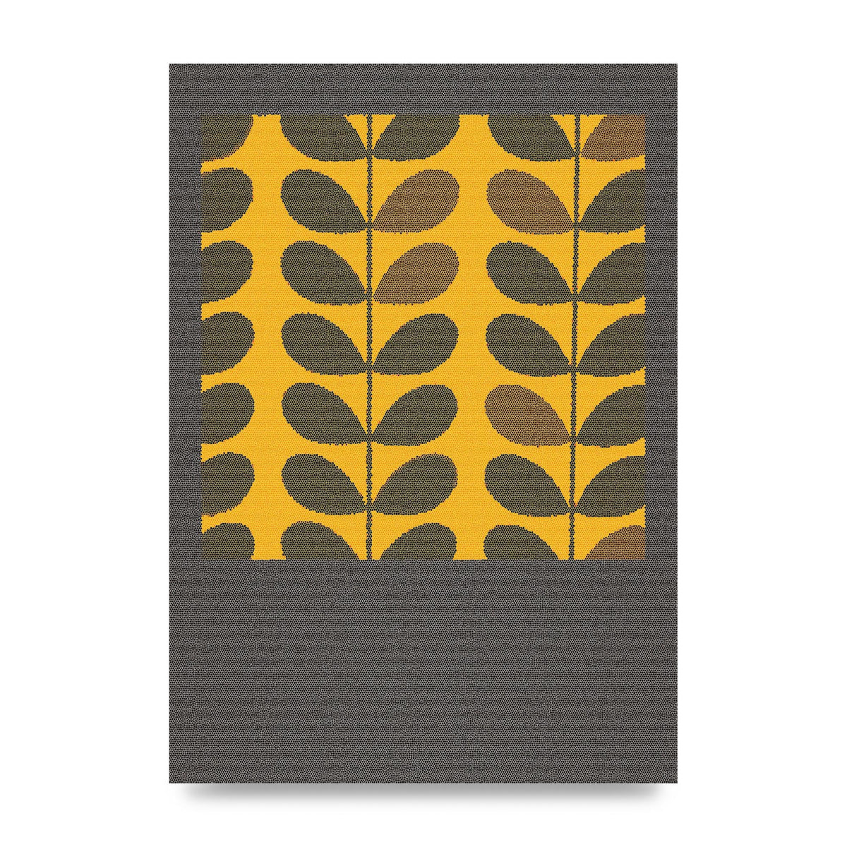 Hive Pattern Retro Printed Poster - unframed print