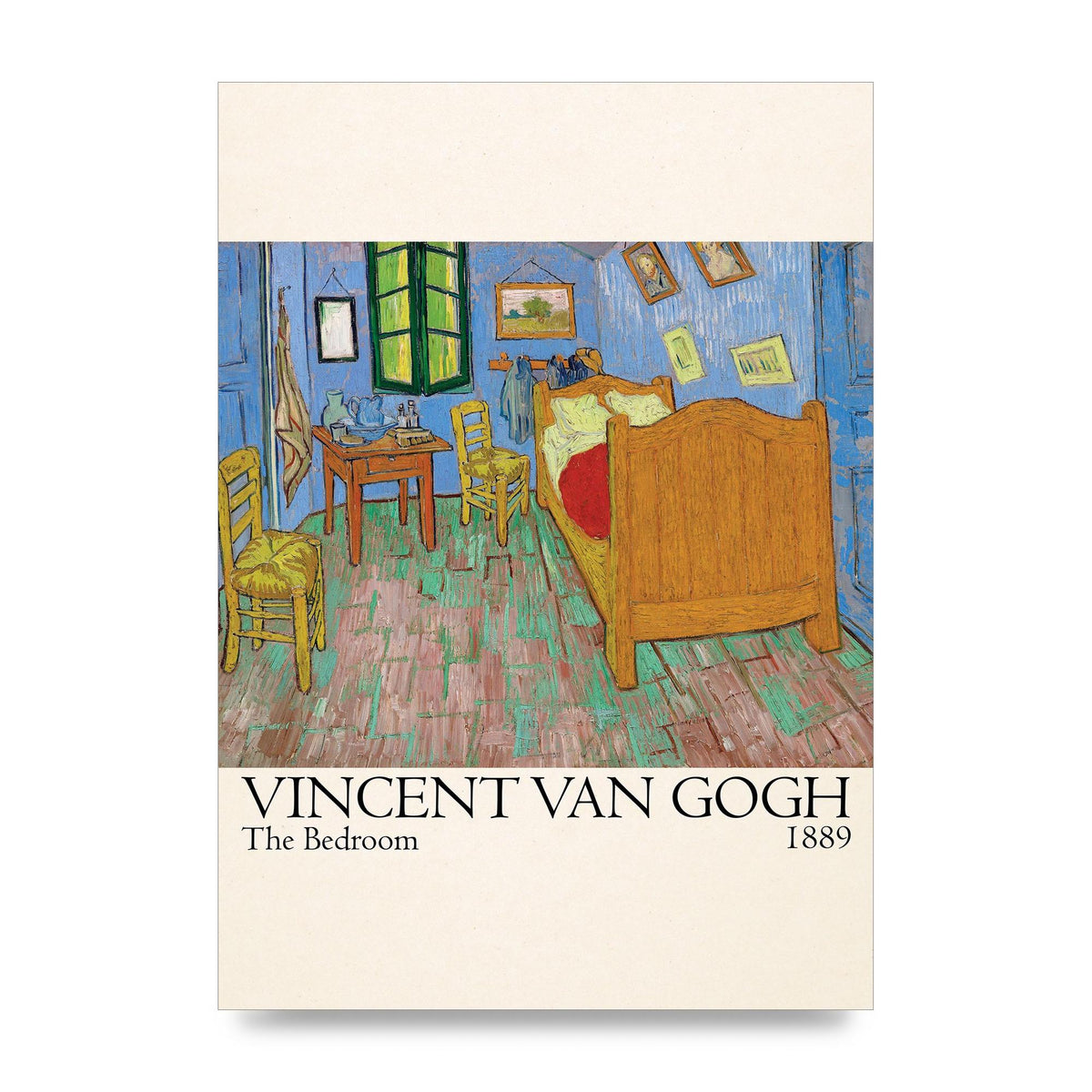 Vincent Van Gogh The Bedroom 1889 Art For The Home - unframed print