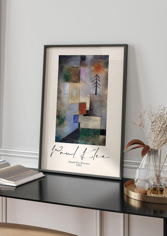 Paul Klee Small Fir Picture 1922 Wall Art - living room 4