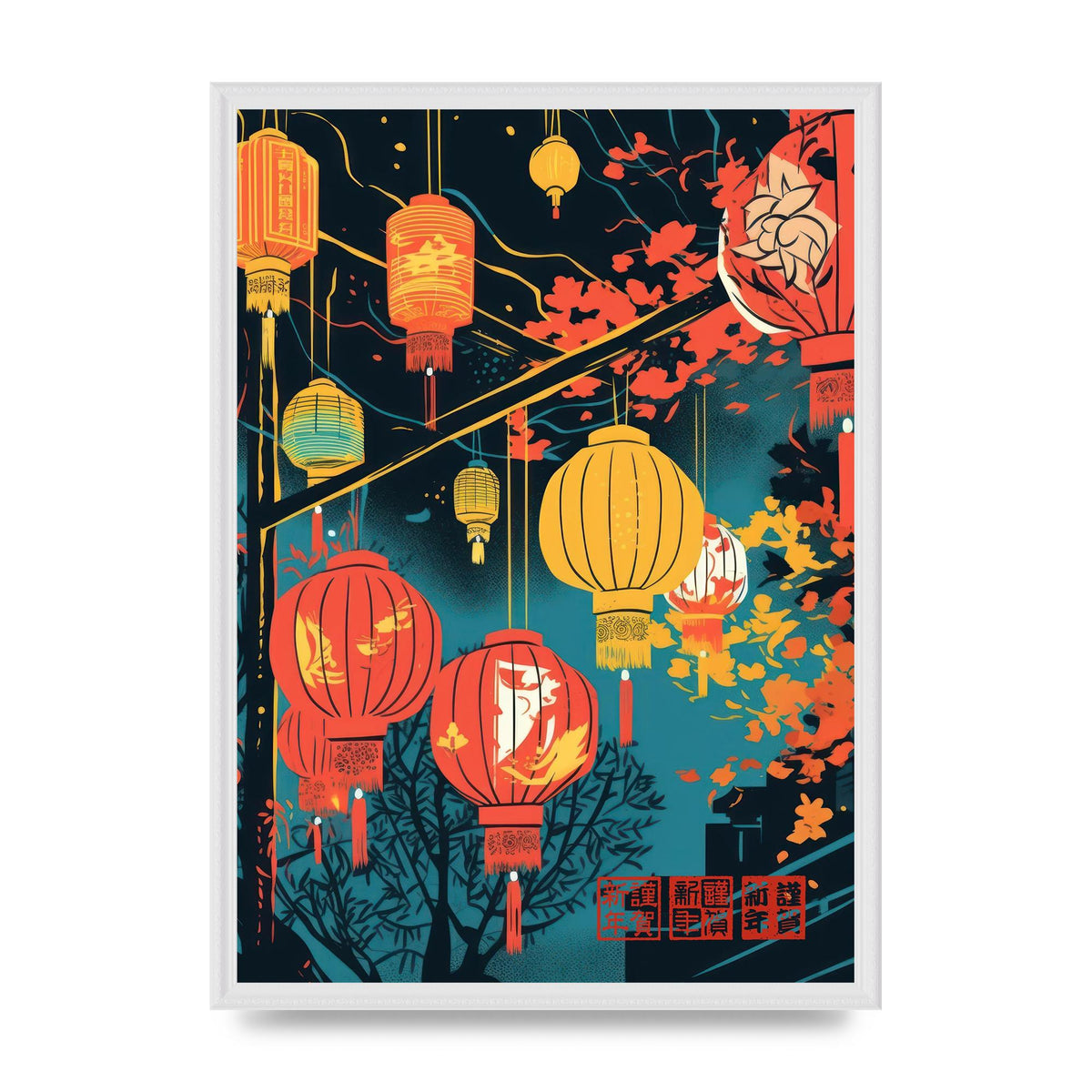 Summer Festival Night Lanterns