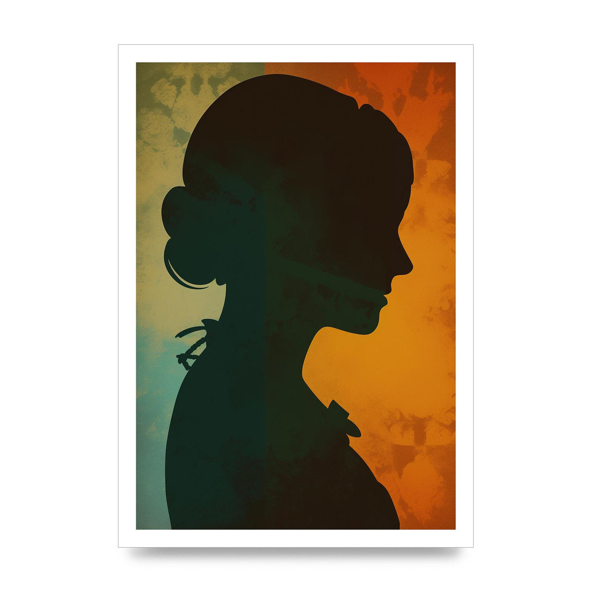 Timeless Vintage Woman Silhouette