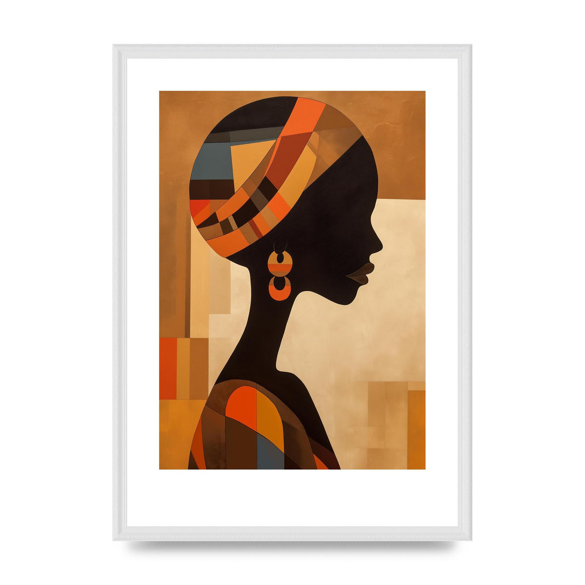 Earthen Rhythms of African Female Form