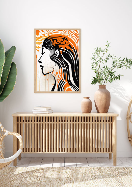 Woman in Citrus Bliss