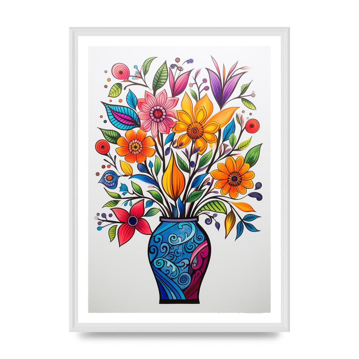 Energetic Vase with Blooming Array
