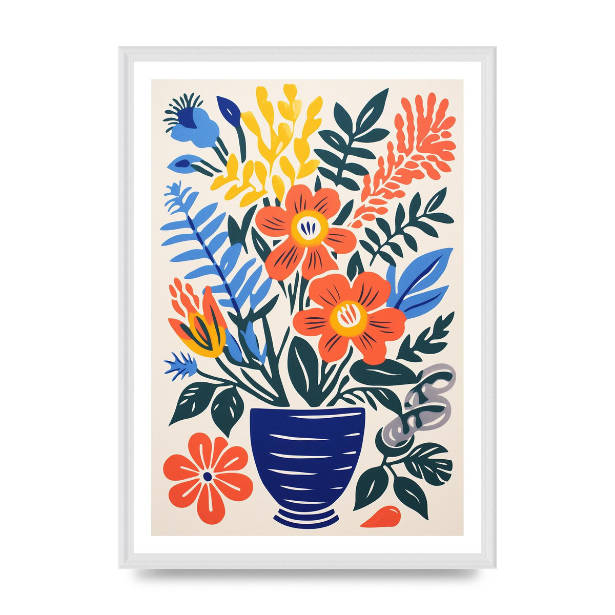 36 Stunning Flowers in Vivid Vase