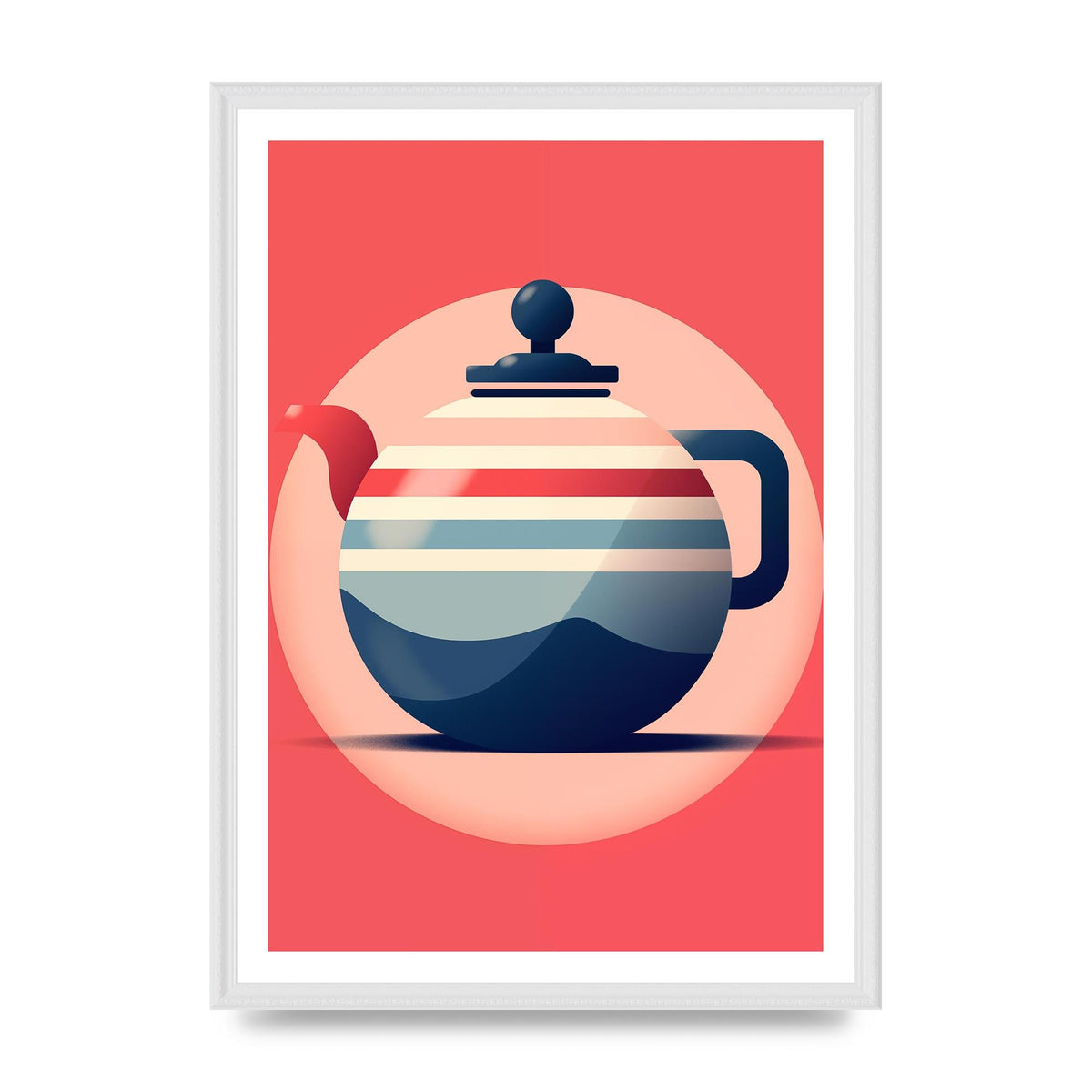 Modern British Tea Culture Risograph