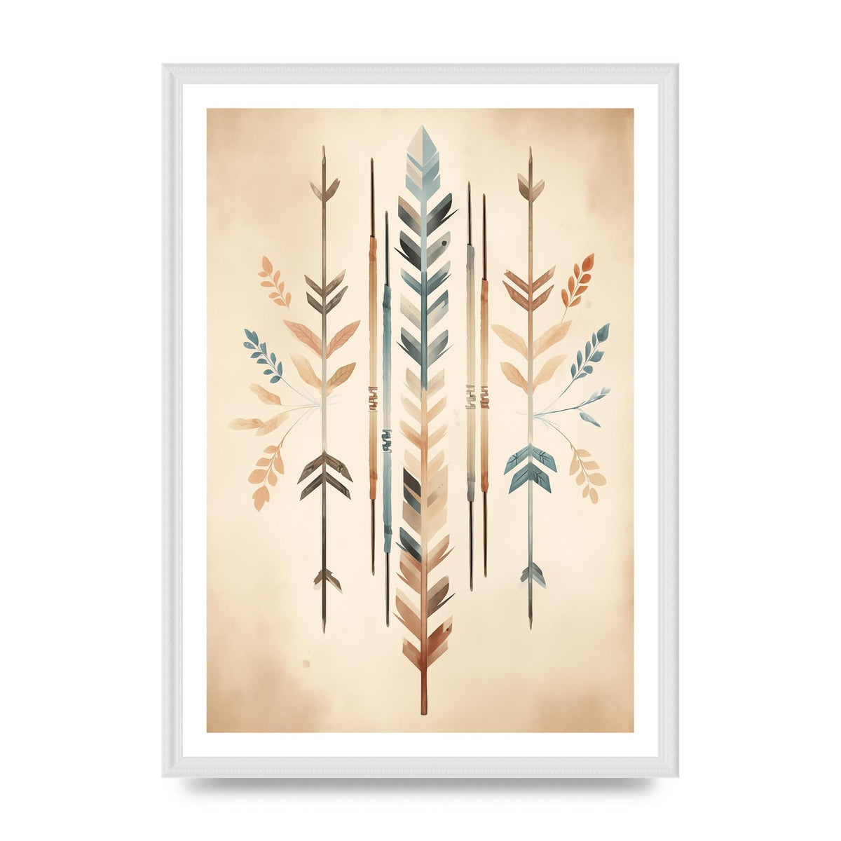 Arrow Alignment Soft Minimalist Boho Print