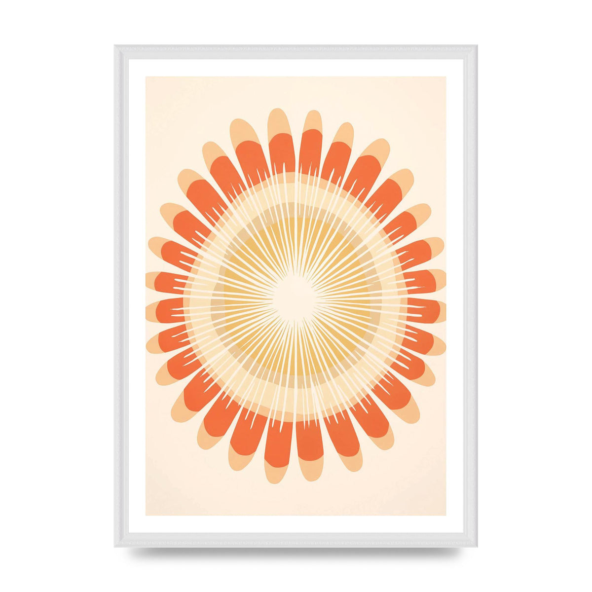 Sunburst Tranquility Soft Beige and Brown Tones