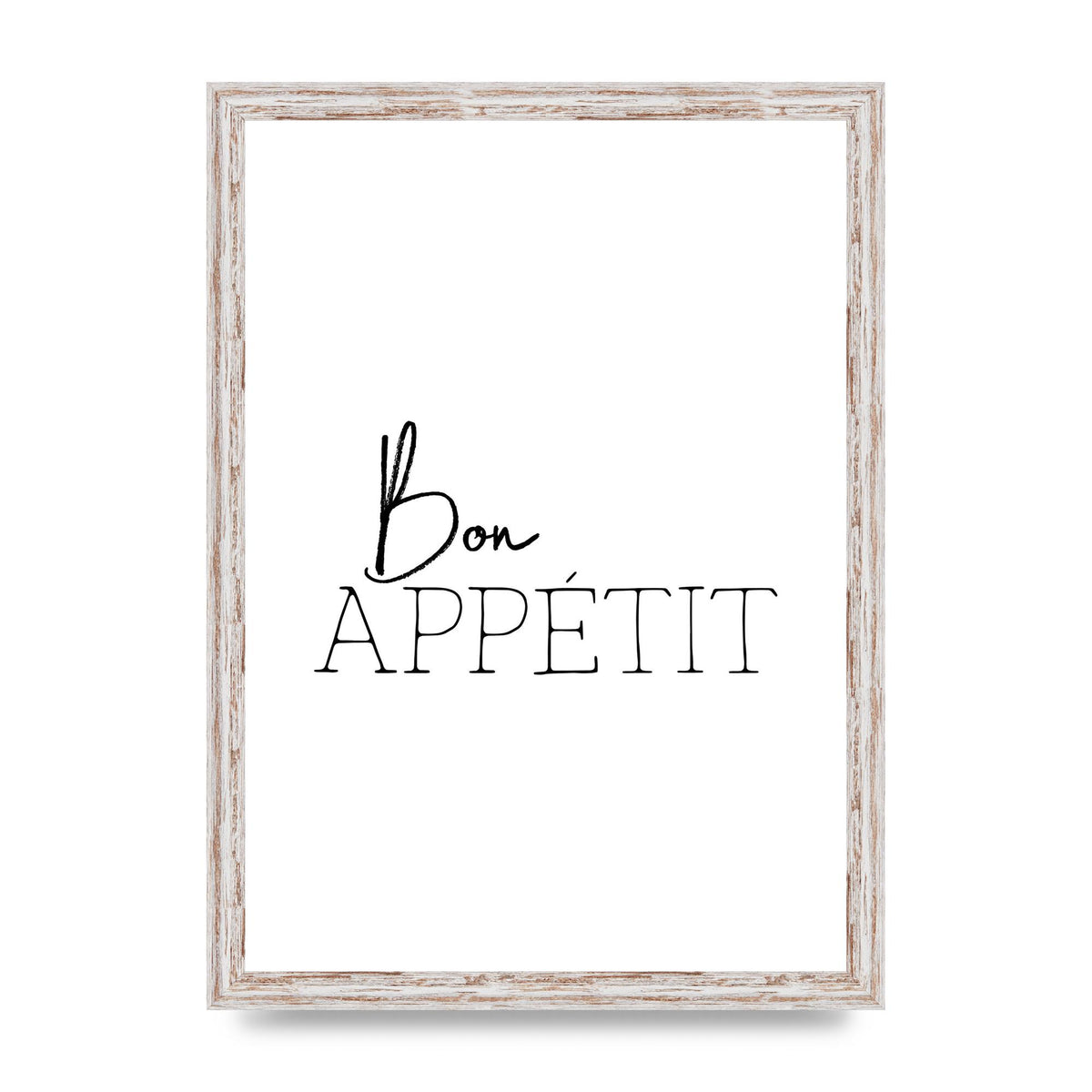 Bon Appetit" Wall Art - A3 framed