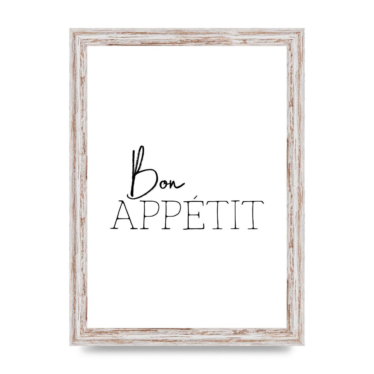Bon Appetit" Wall Art - A4 framed