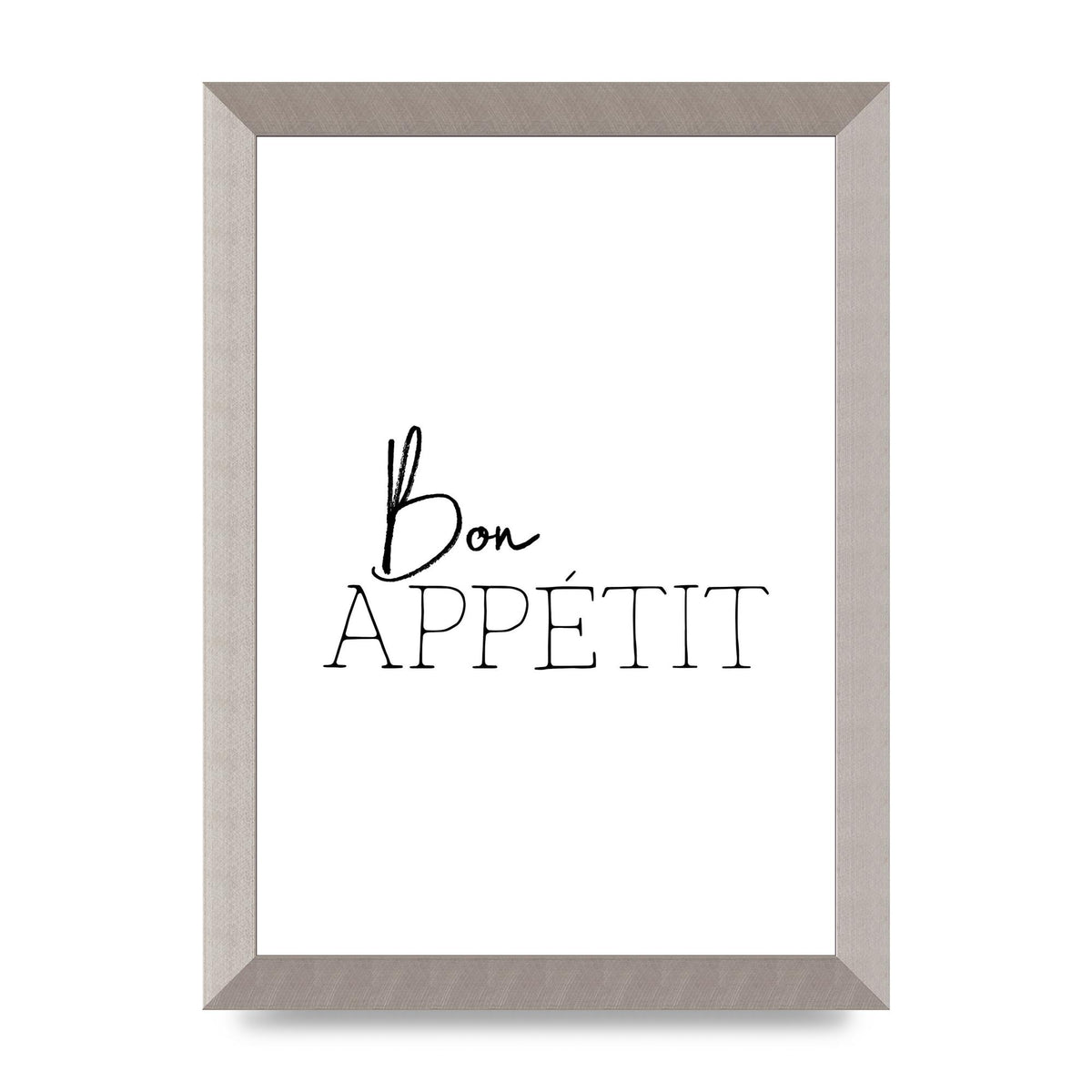 Bon Appetit" Wall Art - A4 framed