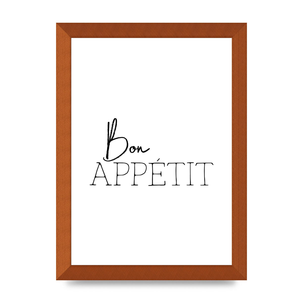 Bon Appetit" Wall Art - A4 framed