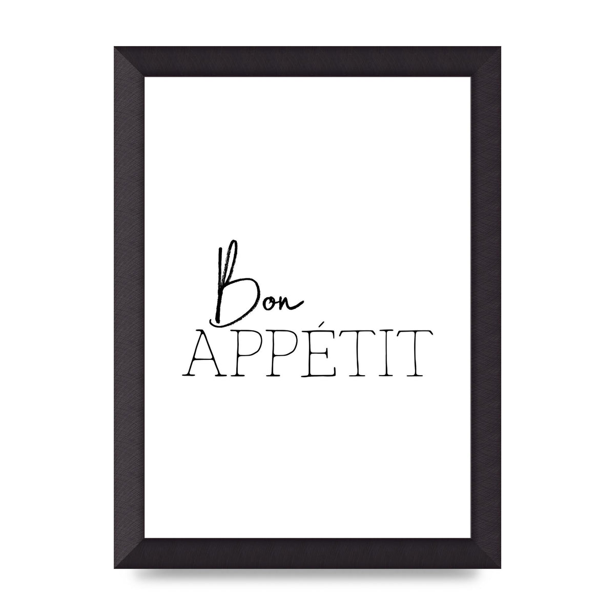 Bon Appetit" Wall Art - A4 framed