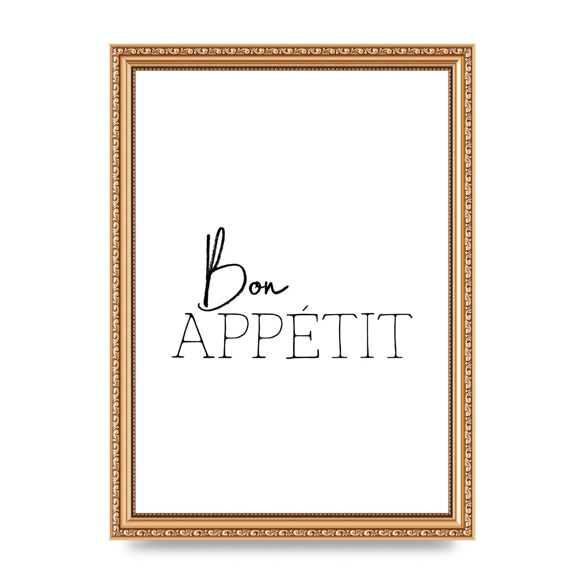 Bon Appetit" Wall Art - A4 framed