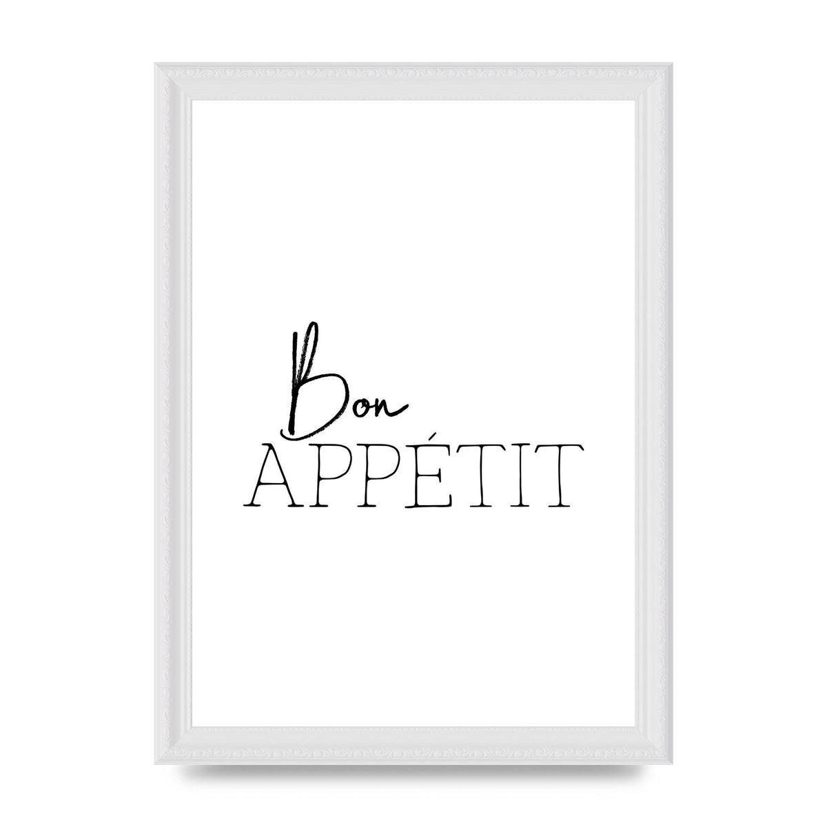 Bon Appetit" Wall Art - A4 framed