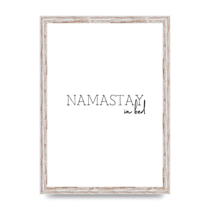 Namastay In Bed" Art for the home - A3 framed