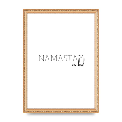Namastay In Bed" Art for the home - A3 framed
