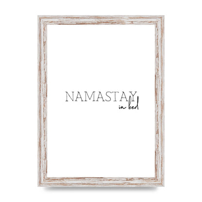 Namastay In Bed" Art for the home - A4 framed