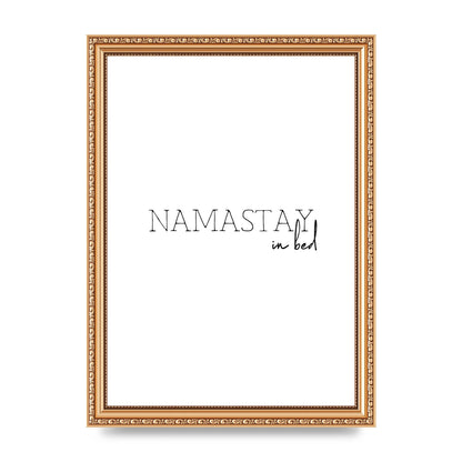 Namastay In Bed" Art for the home - A4 framed