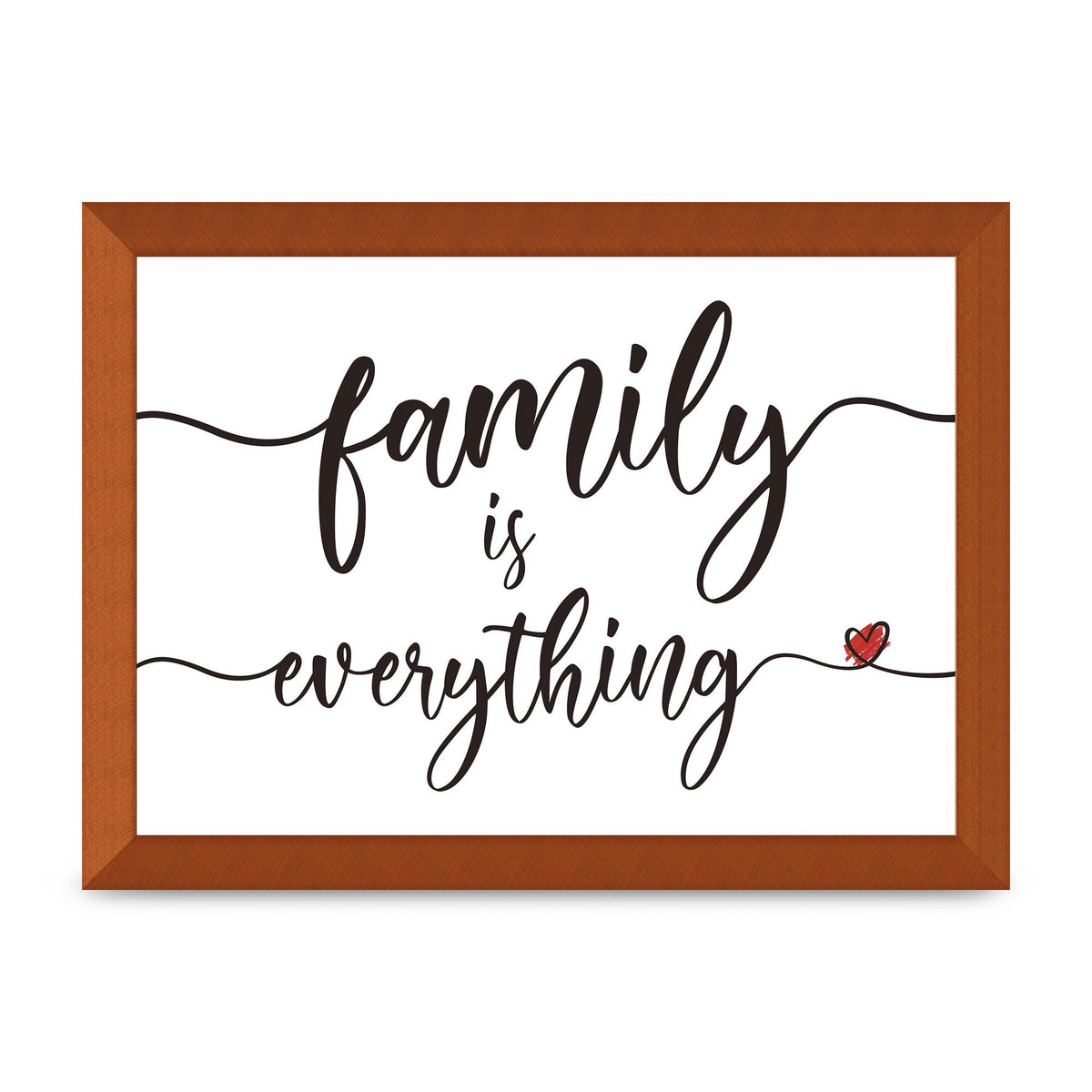 Family Is Everything" Wall Art - A4 framed