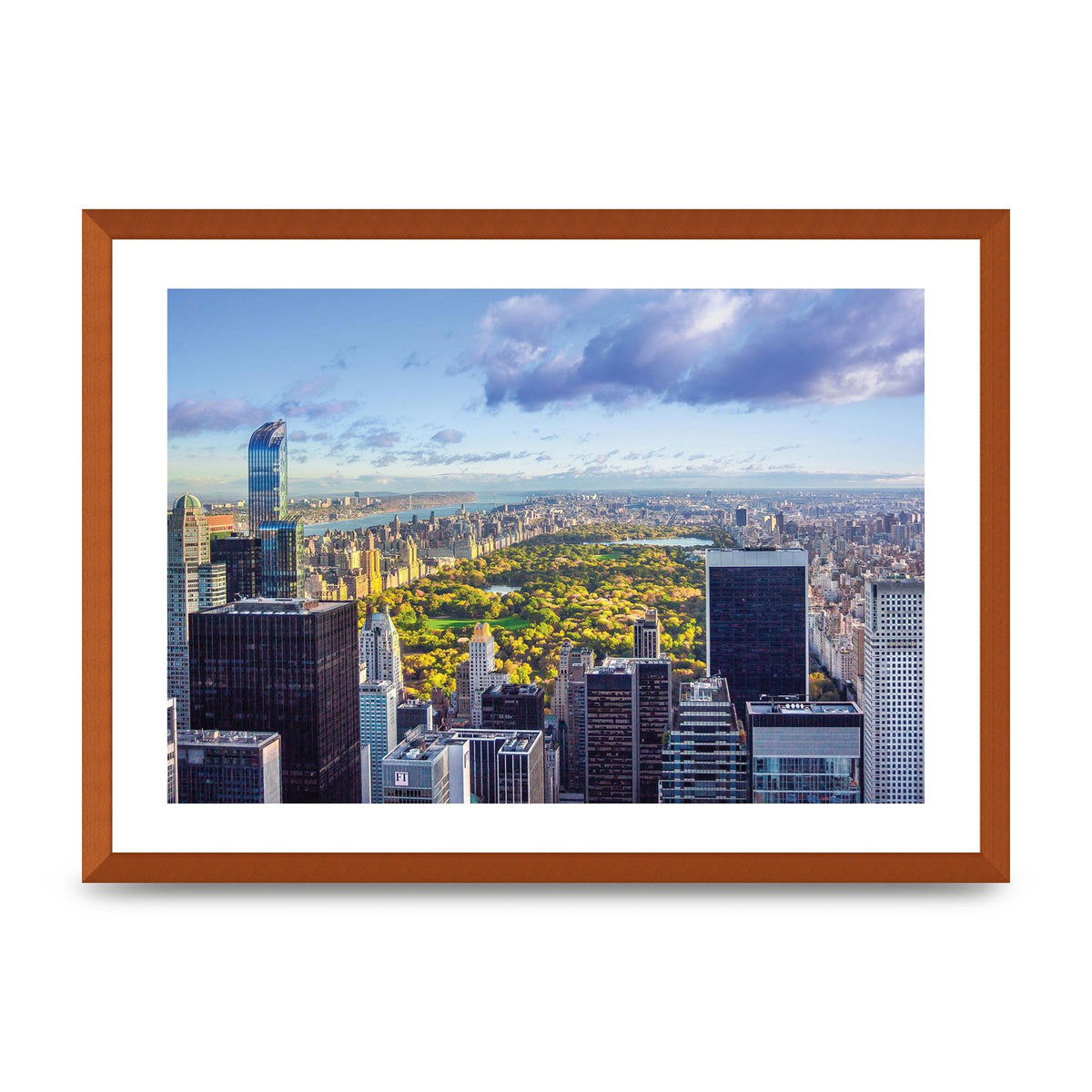 Central Park New York Art For The Home - A2 framed