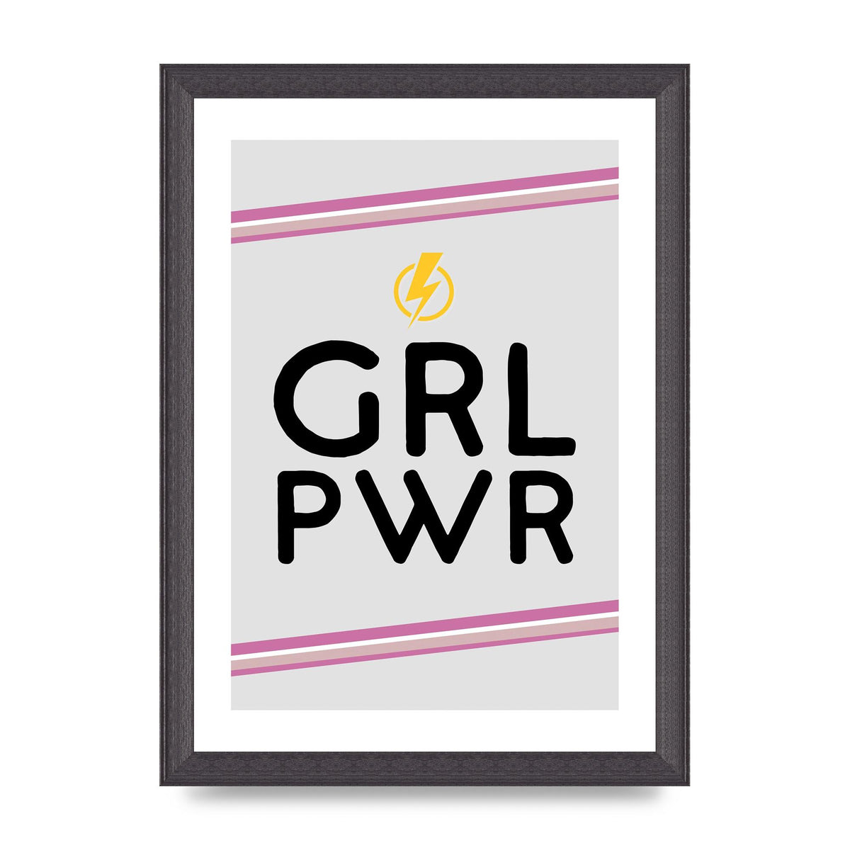 Girl Power" Wall Art - A4 framed