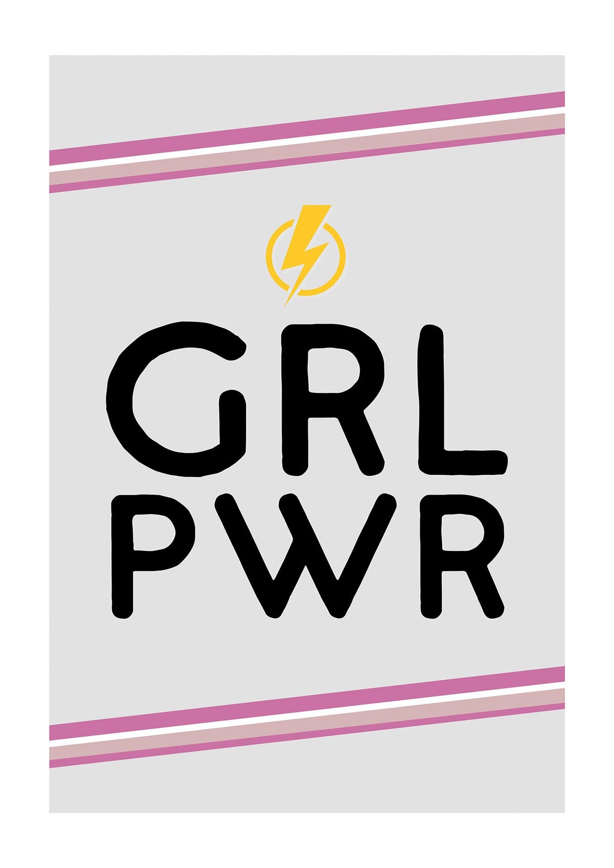 Girl Power" Wall Art - detail