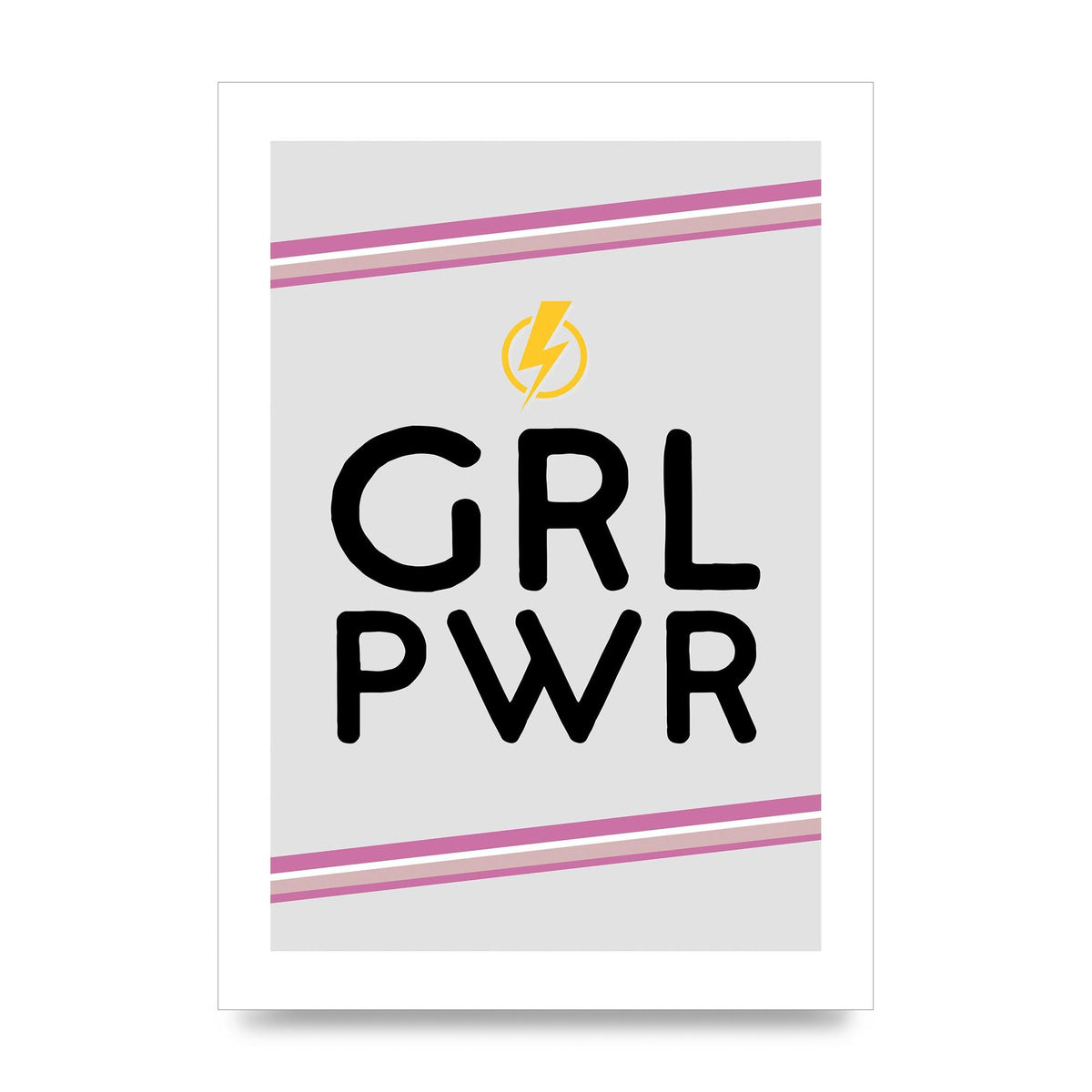 Girl Power" Wall Art - unframed print