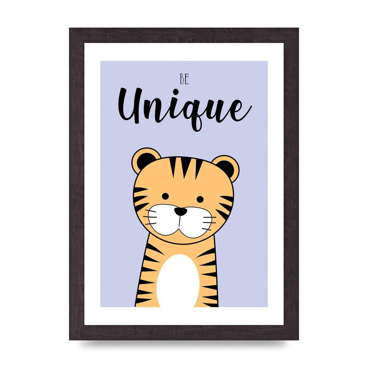 Be Unique Art For The Home - A4 framed