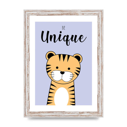 Be Unique Art For The Home - A4 framed
