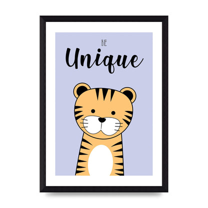 Be Unique Art For The Home - A4 framed