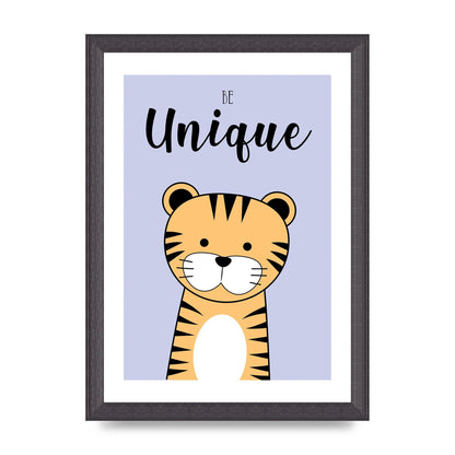 Be Unique Art For The Home - A4 framed