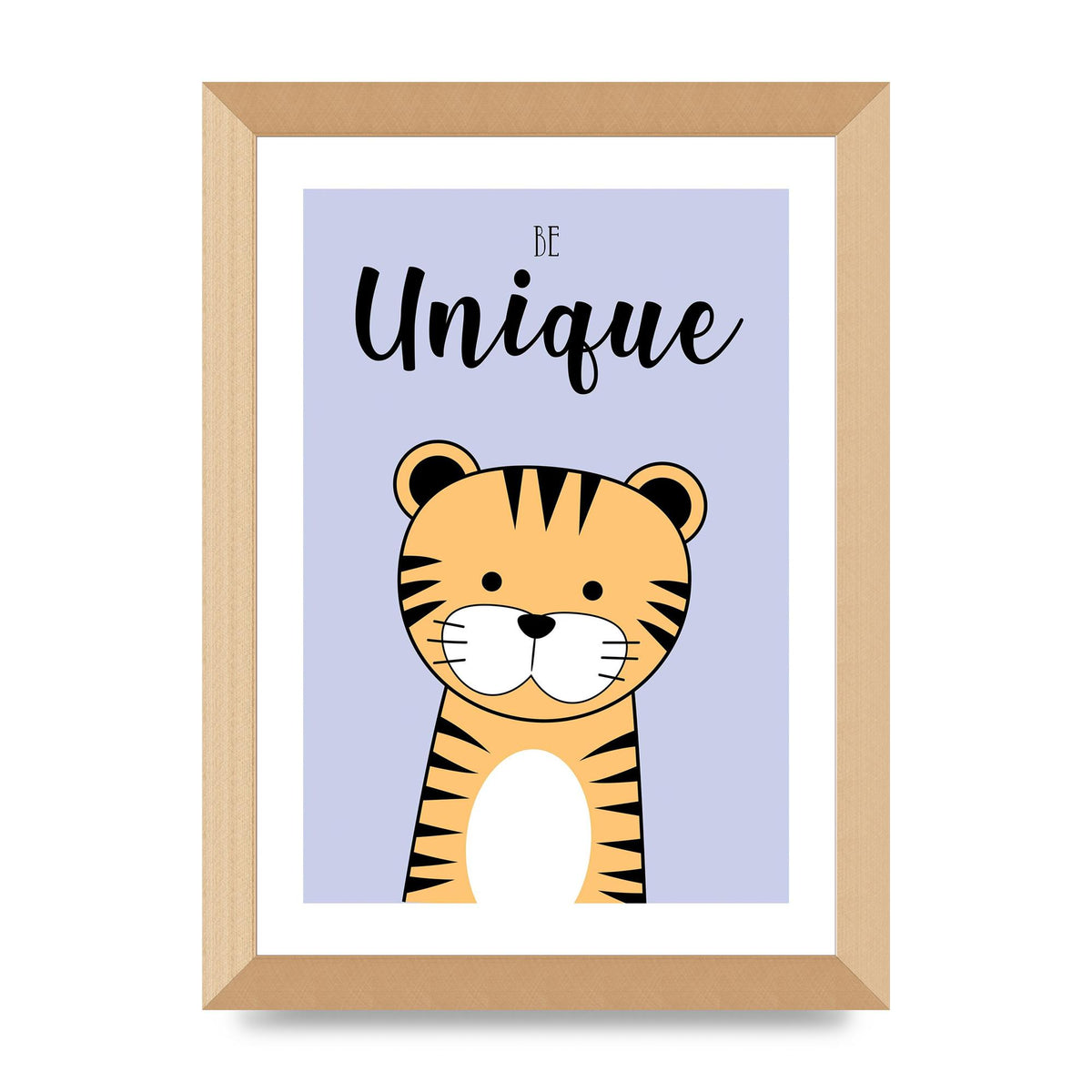 Be Unique Art For The Home - A4 framed