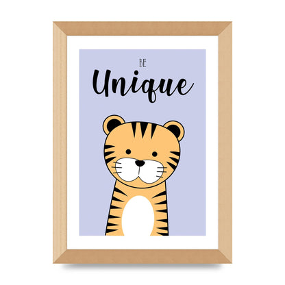 Be Unique Art For The Home - A4 framed