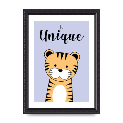 Be Unique Art For The Home - A4 framed