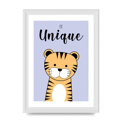 Be Unique Art For The Home - A4 framed