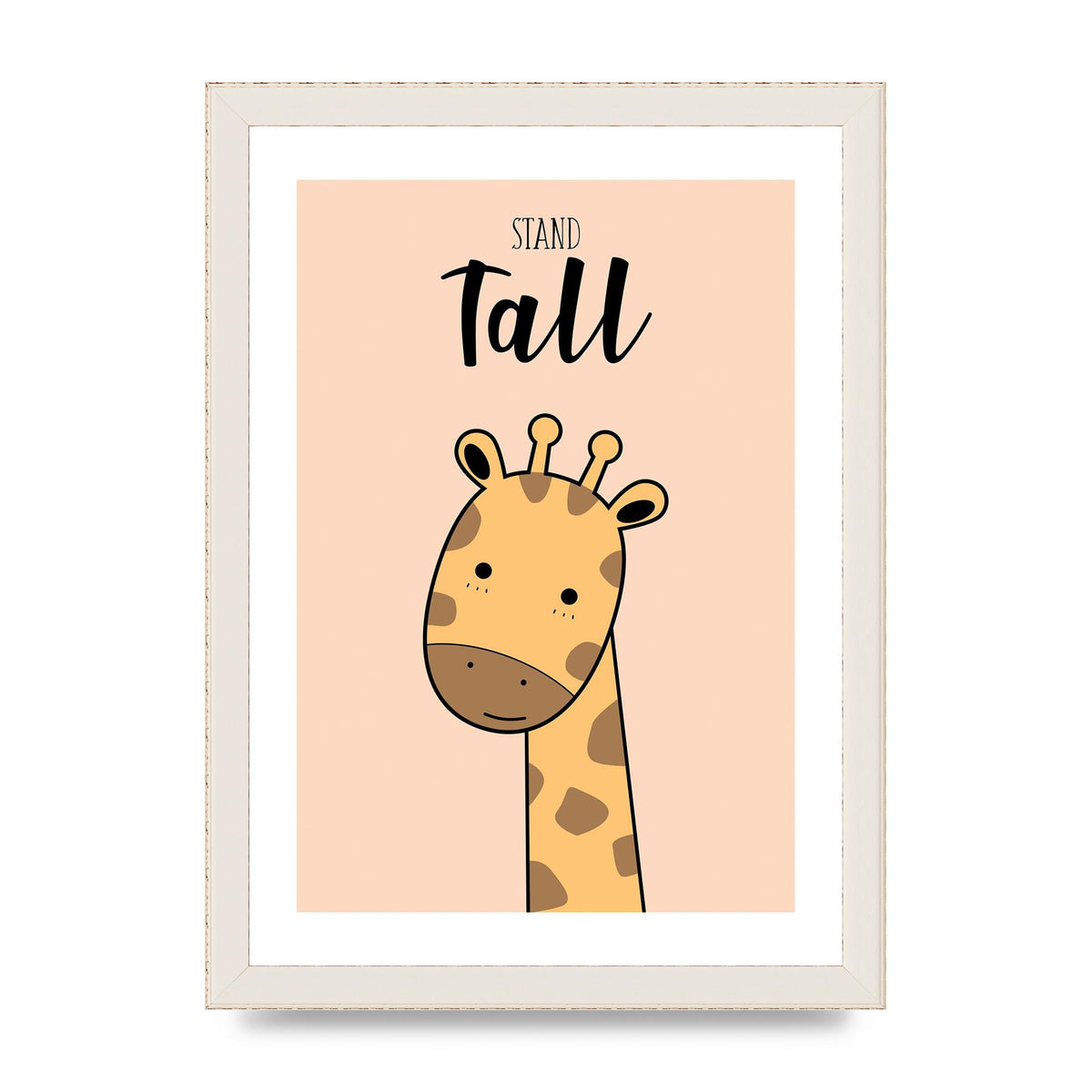 Stand Tall Wall Art - A4 framed