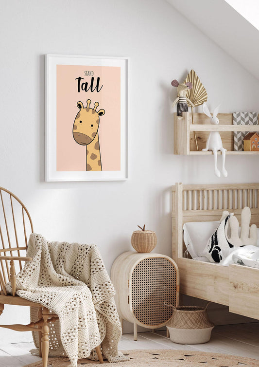 Stand Tall Wall Art - nursery 1