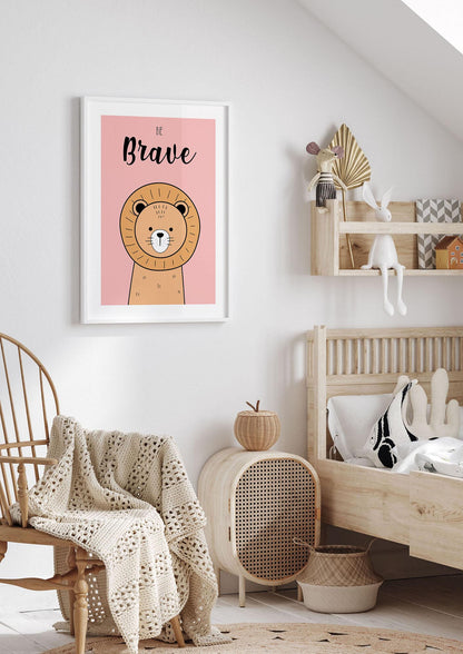 Be Brave Art For The Home - nursery 1