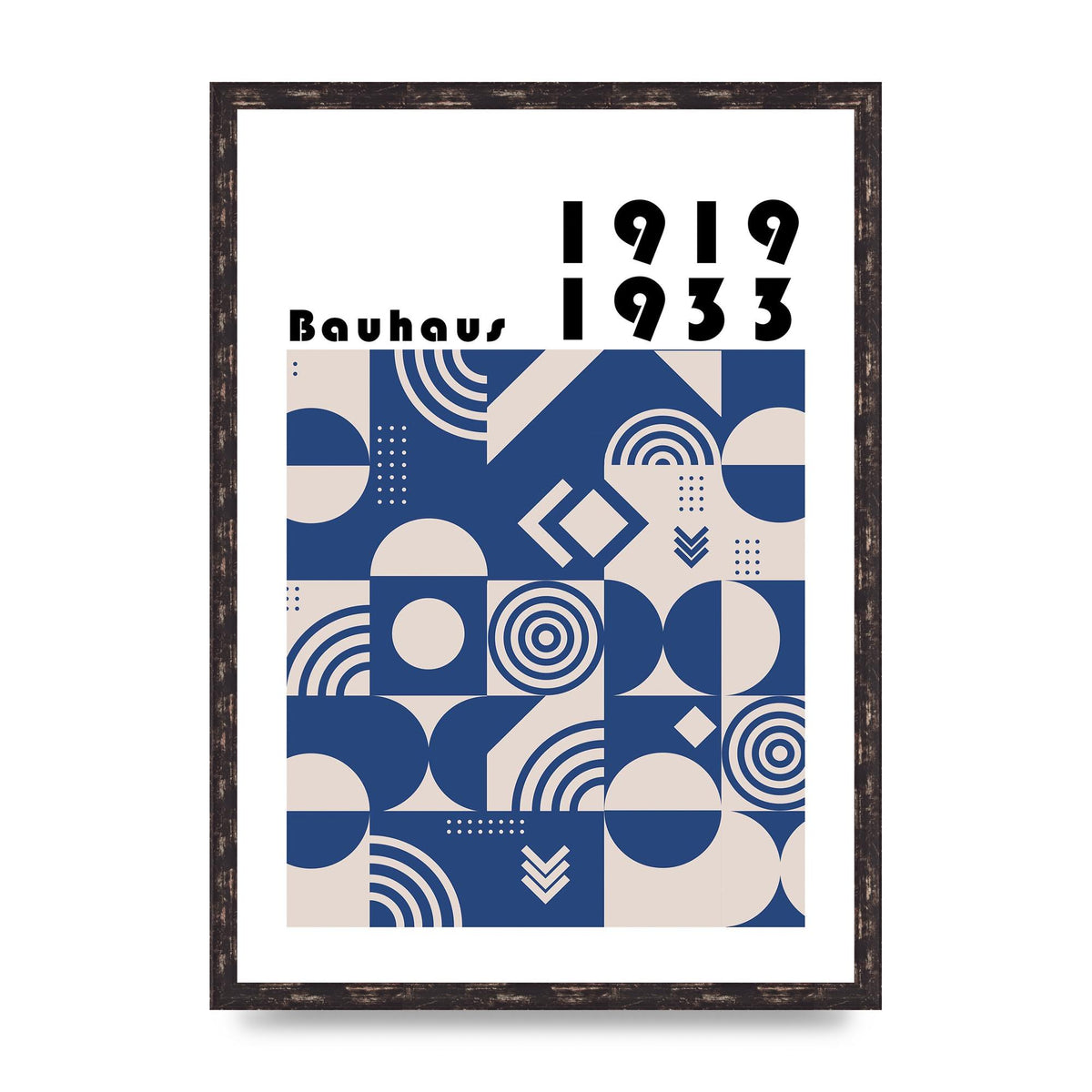 Bauhaus Style 3 Art For The Home - A2 framed