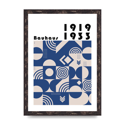 Bauhaus Style 3 Art For The Home - A3 framed