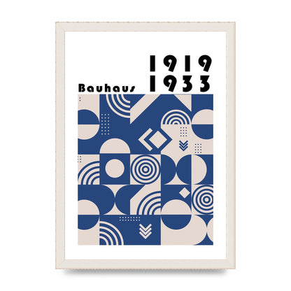 Bauhaus Style 3 Art For The Home - A3 framed