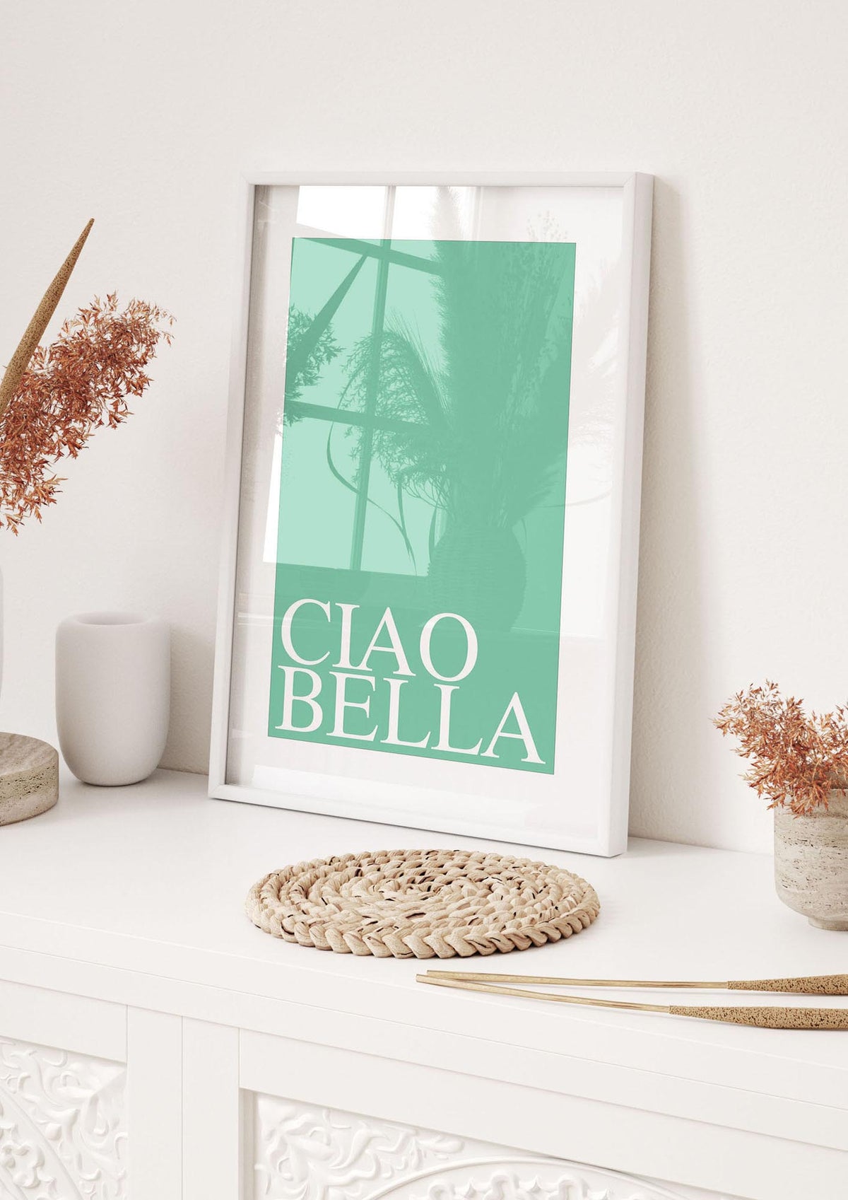 Ciao Bella" Printed Poster - hall 1