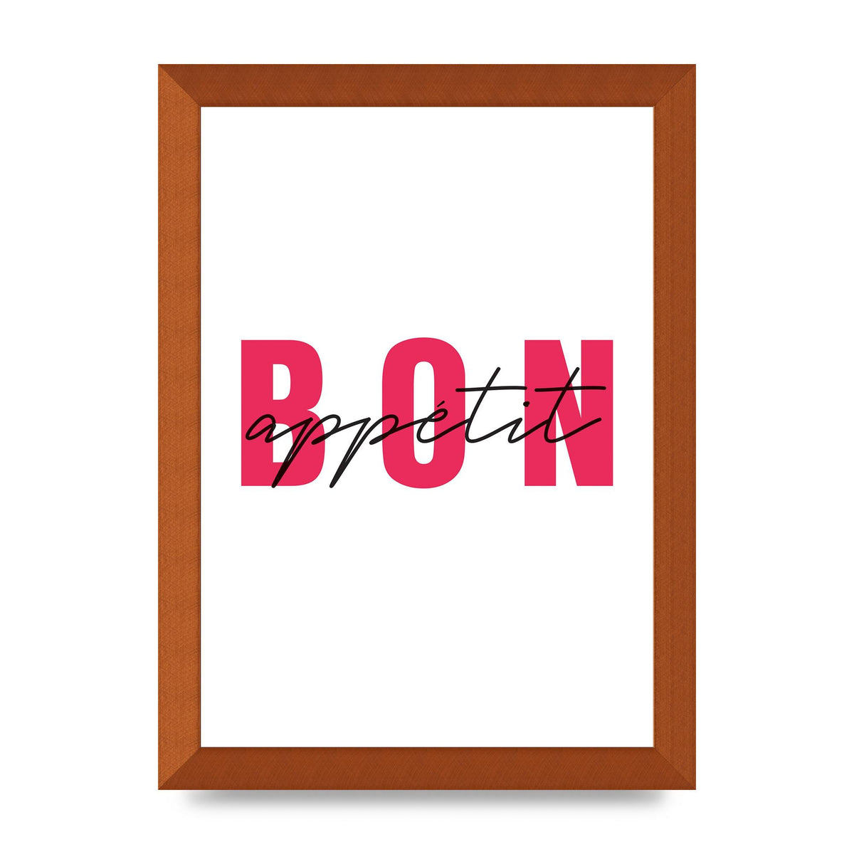 Bon Appetit" Art For The Home - A4 framed